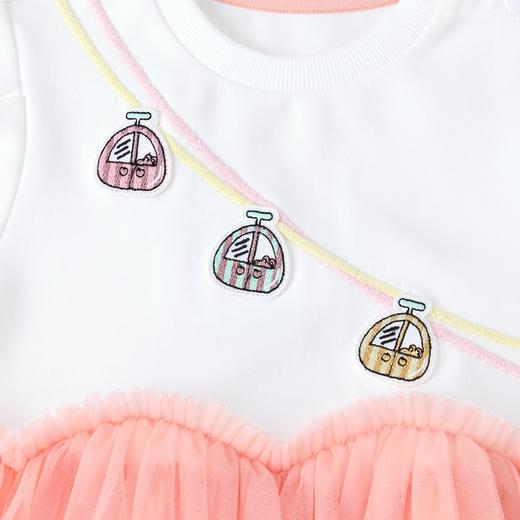 女童可爱卫衣裙长袖连衣裙裙子新款安奈儿童装实体店同款XG413607 商品图2