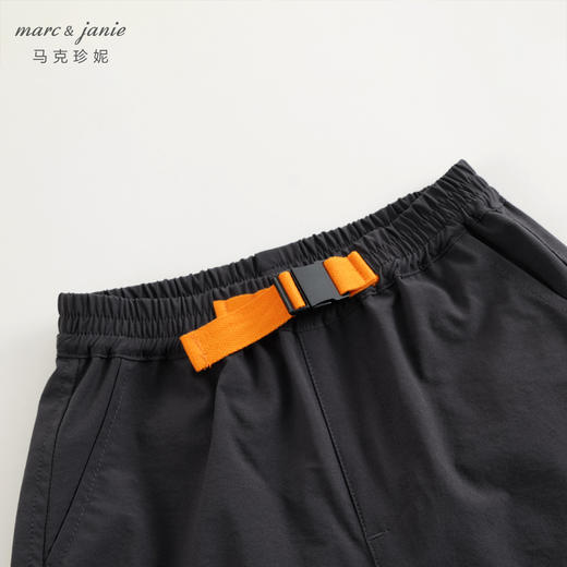 [吸湿速干]马克珍妮男童山系户外运动裤儿童束脚裤春装新款240210 商品图2