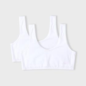 女童莫代尔棉内衣两件装小学生胸衣新款安奈儿童装实体店同款JG417559