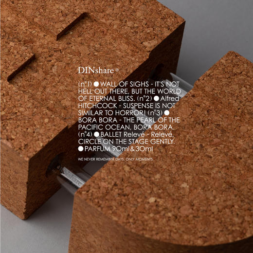 DINshare 黑地｜香水体验礼盒（第一季）四款香水 - 2.5ml X 4 商品图1