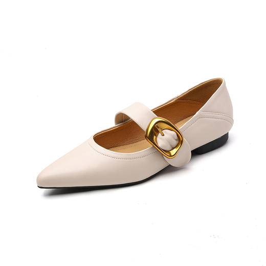 法式优雅，玛丽珍真皮尖头两穿单鞋MQ-A10-72 商品图12