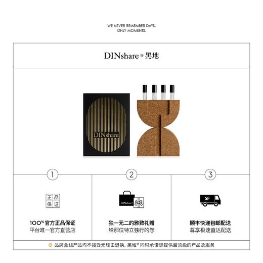 DINshare 黑地｜香水体验礼盒（第一季）四款香水 - 2.5ml X 4 商品图7