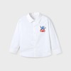 男童百搭衬衫翻领长袖上衣新款安奈儿童装实体店同款XB411643 商品缩略图0