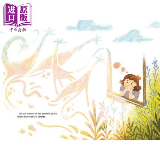 【中商原版】安妮和她的长颈鹿Anne and Her Tower of Giraffes 英文原版 儿童绘本 图画故事书 精装绘本 进口儿童读物4-8岁 商品图3