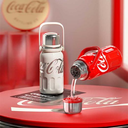 GE-CK23AW-B35 可口可乐联名款律动保温杯 800ml 商品图1