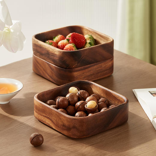 初心| 实木整木直挖干果盘 商品图5