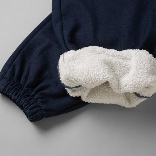 【羊羔绒内里】罗蒙秋冬加绒保暖束脚裤男时尚百搭运动裤加厚加绒裤休闲裤男 商品图8