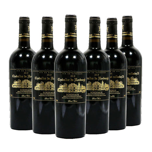伯格骑士堡红葡萄酒 750ml 法国波尔多 商品图0