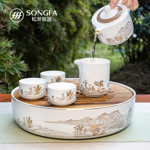 9头富春山居图茶具 商品图4