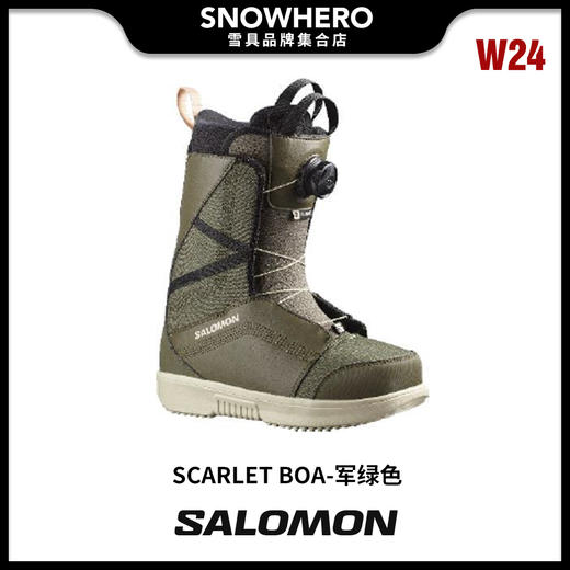2324 SALOMON SCARLET BOA 滑雪鞋 商品图0