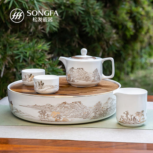 9头富春山居图茶具 商品图2