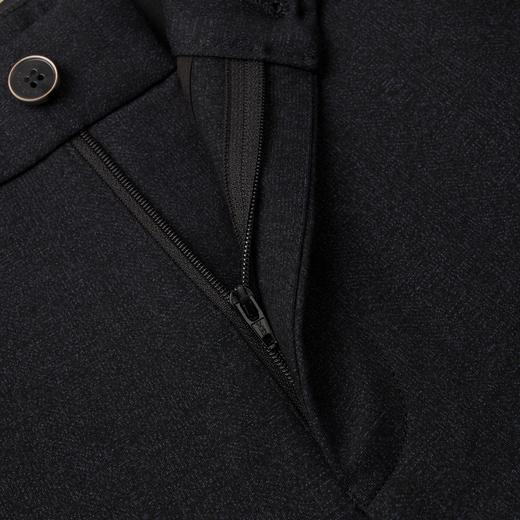 【热熔岩】柒牌男装休闲裤男2024秋冬新款商务休闲保暖防寒直筒裤	127H70460 商品图4