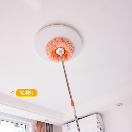 【超省力！多功能太阳花拖把】除了拖地，还能除尘、洗车、擦墙、甚至天花板都能轻松搞定！向日葵鸡毛掸子抹布，好物 商品图2