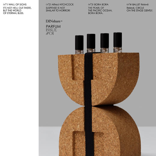 DINshare 黑地｜香水体验礼盒（第一季）四款香水 - 2.5ml X 4 商品图5