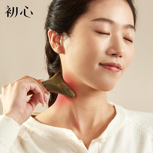 初心| 实木绿檀海豚足底按摩器三角雀 商品图4