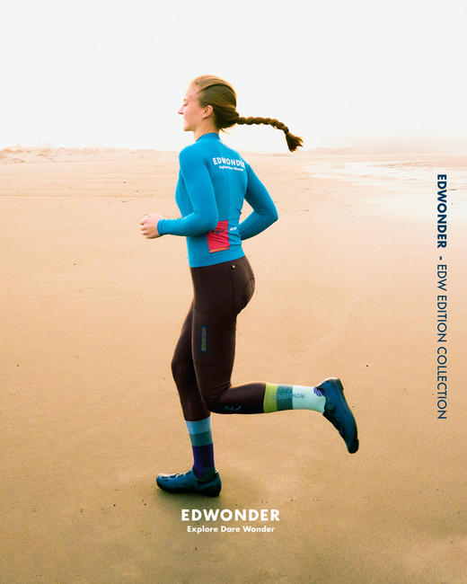 EdW超轻(女)长袖车衣-靛蓝Jersey 商品图3