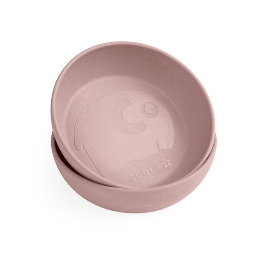 丹麦Sebra MUMS系列-餐碗2件装 森系素色简约浅色百搭宝宝儿童餐具 商品图0