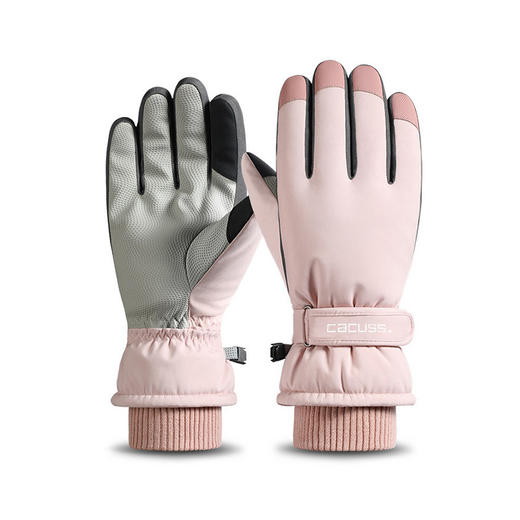 CACUSS 女士加绒加厚保暖抗风手套 ST210166 商品图4