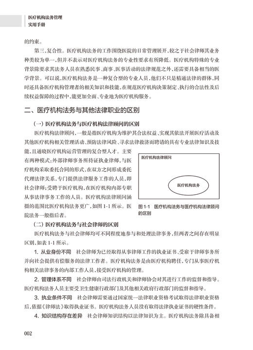 医疗机构法务管理实用手册 廖家智 医疗法制理论实践经验 医疗机构中常见普遍法律问题 法务工作人员实践操作指南 人民卫生出版社 商品图4