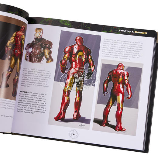 预售 【中商原版】钢铁侠设定集 重制版 漫威钢铁侠 书 Marvel Studios The Infinity Saga Iron Man The Art of the Movie 英文原版 商品图2
