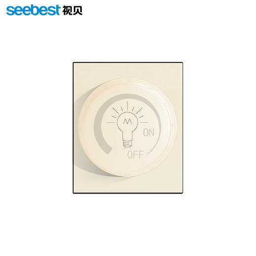 视贝K10金系列墙开插座 商品图3