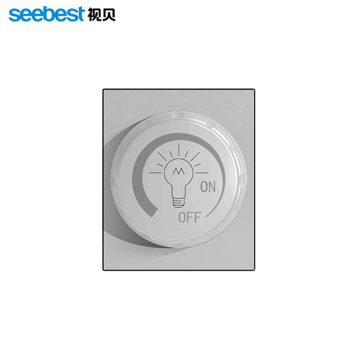 视贝K10灰系列墙开插座 商品图3