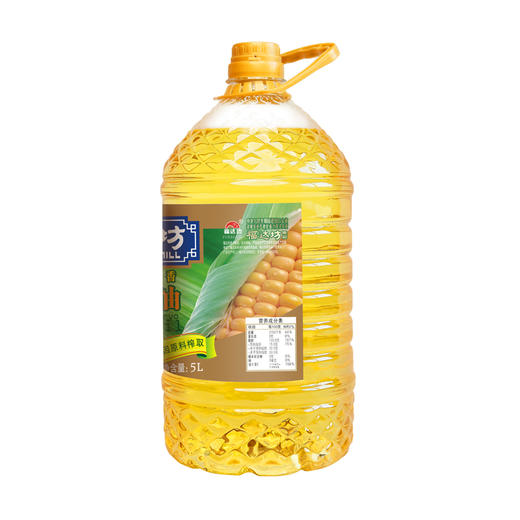 福达坊非转基因物理压榨鲜胚玉米油5L（6924497933990） 商品图1