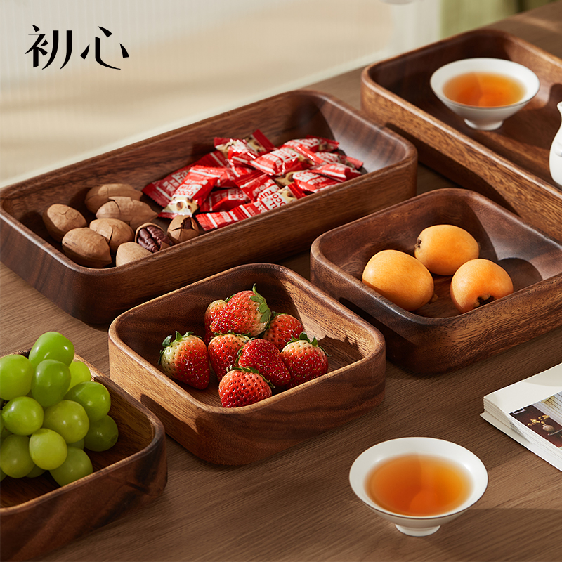 初心| 实木整木直挖干果盘