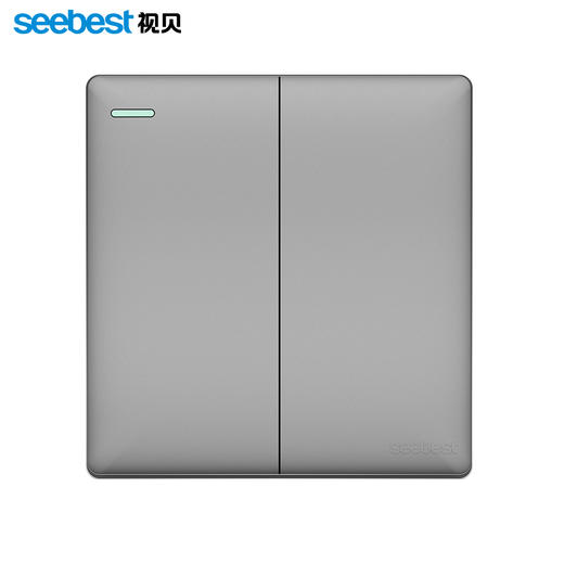 视贝Q6灰系列(墙开插座) 商品图3