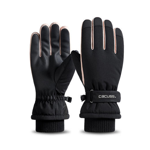 CACUSS 女士加绒加厚保暖抗风手套 ST210166 商品图3
