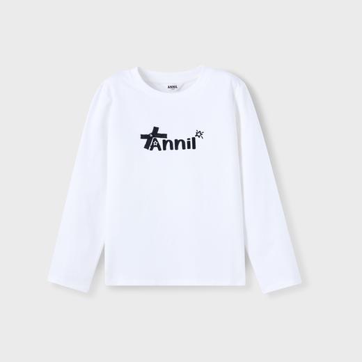 女童百搭长袖T恤新款安奈儿童装实体店同款AG411636 商品图0