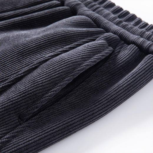 1Z64H318R【加绒加厚】罗蒙秋冬保暖灯芯绒休闲裤男长裤加绒裤男卫裤男加绒裤子男 商品图8