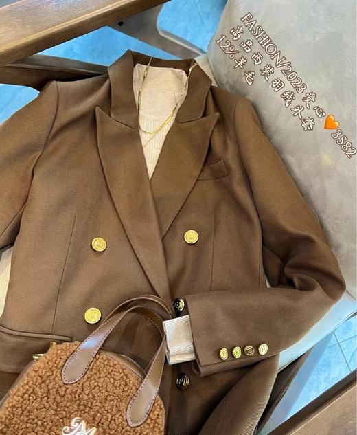33BAR3D3582#西装羽绒外套 商品图0