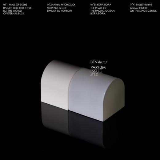 DINshare 黑地｜NO.3 波拉波拉 香水 白瓶 清透系列 30ml/90ml 商品图5