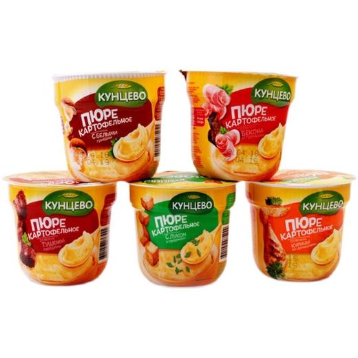 俄罗斯昆采沃牌美味土豆泥5盒冲泡即食 商品图0