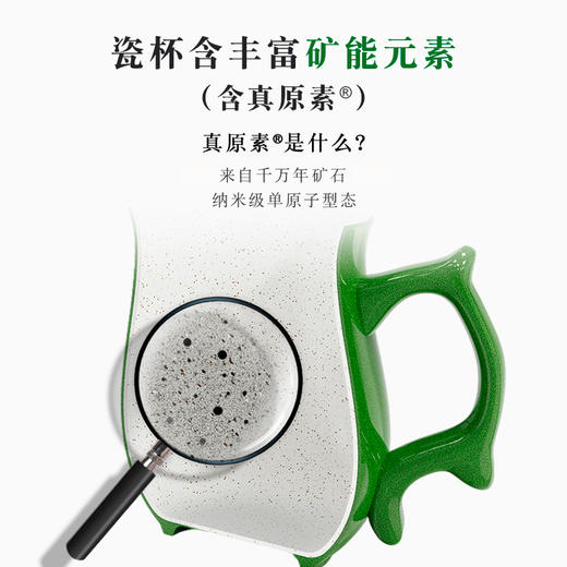 【自营】洄·绿度活水瓷杯 生生不息 台湾技术16年研发 降低小分子团簇 甘甜柔顺 商品图8