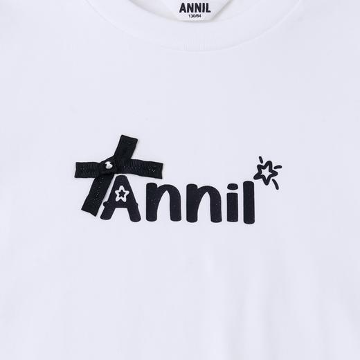 女童百搭长袖T恤新款安奈儿童装实体店同款AG411636 商品图2