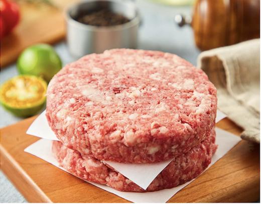 和牛牛肉饼【纯和牛无淀粉】澳洲纯和牛汉堡肉饼 买10赠1到手11片/1100g 可做汉堡可做肉馅可做肉酱 商品图1