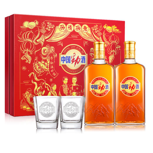 500ml/520ml600ml35度中国劲酒礼盒（健字号/食字号） 商品图5