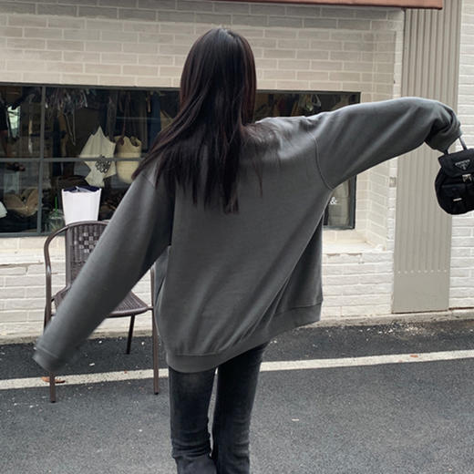 裁缝学苑AS165套头V领卫衣纸样女装新款长袖上衣裁剪样衣 商品图2