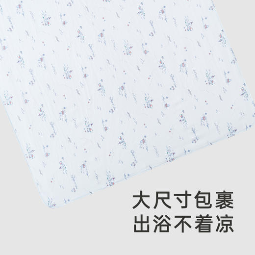 【积分兑换】英氏商场同款赛柔丝宝宝浴巾宝宝浴巾加大尺寸抑菌毛巾新款 商品图3