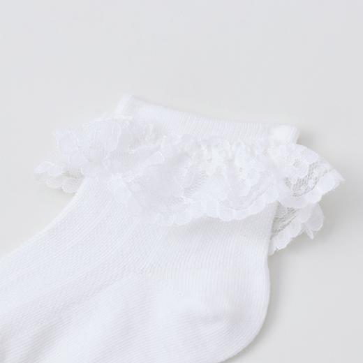 女童甜美花边袜两双装新款安奈儿童装实体店同款JG417572 商品图2