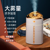 【七彩氛围灯，细腻大喷雾】大容量加湿器桌面办公室雾化器USB便携专利款 商品缩略图3