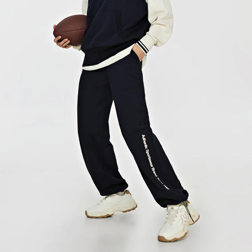 复古休闲裤2024新款女春运动裤长裤小脚卫裤K0E22AK05 商品图3