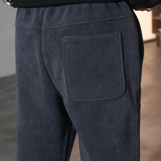 【加绒灯芯绒】罗蒙秋冬男装保暖加绒直筒休闲裤男裤舒适男士休闲裤加绒裤子男 商品图10