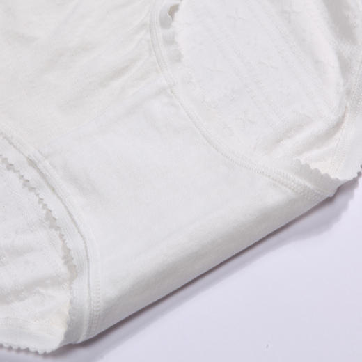 都市丽人基础系列舒肤棉内裤女棉提花纯棉女士内裤低腰三角内裤LK43B7 商品图8