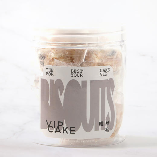 银色罐装雪花酥 商品图0