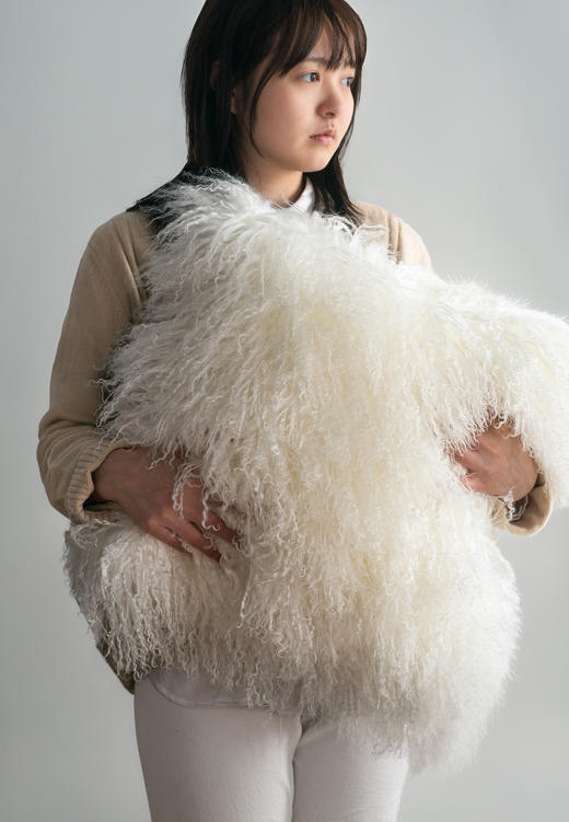 伽罗 JALO 羊皮靠枕靠垫 商品图4