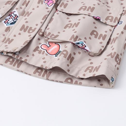 女童潮酷涂鸦两件套新款安奈儿童装实体店同款XG415538 商品图3