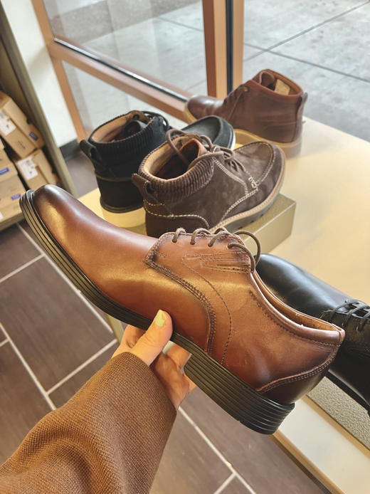 Clark 男士复古皮鞋👞质感超级好半价¥599直邮到手！下单找码 商品图5